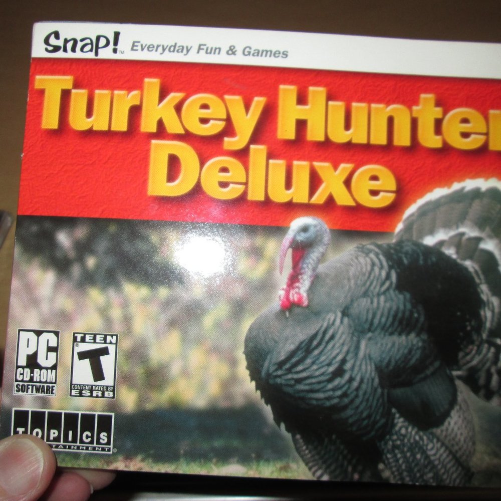 Turkey Hunter Deluxe CD-ROM Software, Unopened New